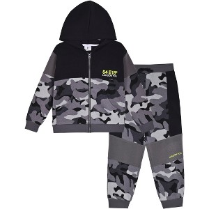 LONDON FOG Little/Big Boys' 2-Piece Fleece Hoodie and Sweatpants Sets - 1 of 3