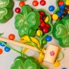 Sassy Little Southern Saint Patrick's Day Breakable Chocolate Shamrock Filled with M&M's, Comes with a wooden mallet with a Bow - 2 pack - 2 of 3