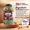 Stonehedge Farms Rainbow Caramel Flavored Popcorn | 26 oz Barrel | Red, Yellow, Green and Blue Colorful Gourmet Carmel Popped Popcorn - 2 of 4