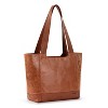 The Sak Women's De Young Leather Tote, Tobacco Floral Embossed, One Size US - 2 of 4