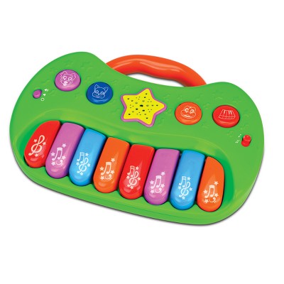 hape pound & tap bench with slide out xylophone target