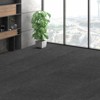 VEVOR Carpet Tiles Peel and Stick, 12” x 12” Squares Self Adhesive Carpet Floor Tile, Soft Padded Carpet Tiles, Easy Install (12 Tiles, Dark Gray) - 2 of 4