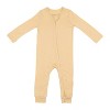 Larkspur Baby Zip Romper in Golden Sand - 2 of 3