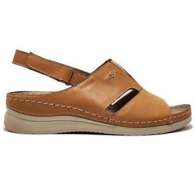 Women's Wo's Eos Leather Sandals - Helios