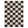 Modern Geometric Area Rugs for Living Room Washable Checkered Rug Soft Non Slip Low Pile Carpet - 4 of 4