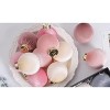 COZONY 12-Piece Shatterproof Fabric Covered Christmas Ball Ornaments - 2 of 4