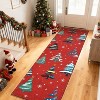 2x6 Runner Rug,Washable Rug for Home Decor,Indoor Non Slip Carpet,Soft Low Pile Christmas Rugs - 2 of 4