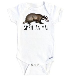 Honey Badger Onesie® Baby Boy Girl Clothes Infant Bodysuit Funny Cute Newborn GS1 - 1 of 3