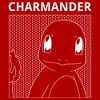 Men's Pokemon Charmander Line Art T-Shirt - 2 of 4