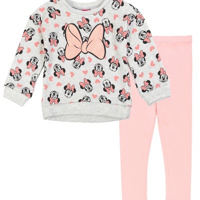 light grey/pink minnie mouse