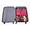 Wooakway Luggage Sets 3 Piece With Spinner Wheels PC Lightweight Carry On Travel Suitcase With TSA Lock Spinner Wheels - 3 of 4