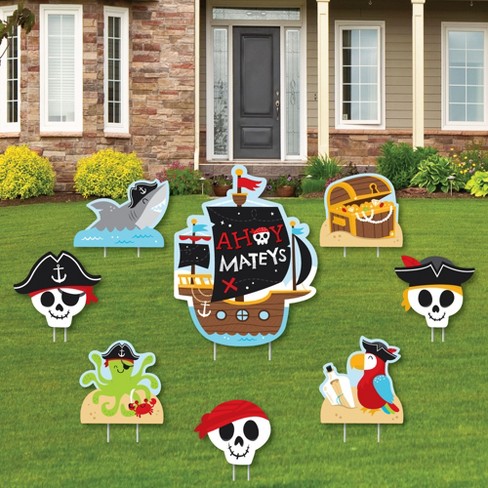 Big Dot Of Happiness Pirate Ship Adventures - Yard Sign And ...