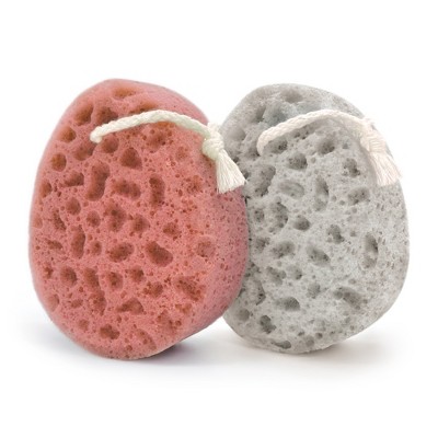 Spongentle Dual-Sided Body Sponge Loofah, Ultra Soft & Exfoliating for Gentle Daily Shower Use