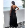 Elegant Solid Color Summer Dress For Women With Spaghetti Straps - 4 of 4