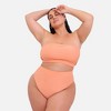 Rebdolls Women's Essential High Waist Bikini Bottom - 2 of 3