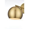 Elegant Lighting Othello 6 Inch Wall Sconce in Satin Gold - 4 of 4