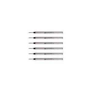 Monteverde Monteverde Rollerball Pen Refill Broad Point Black Ink 6 Pack (K243BK) - 1 of 1