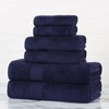 Modern Solid Classic Luxury Egyptian Cotton Towel Set by Blue Nile Mills - 2 of 4