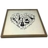 TX USA Corporation Wood Wall Decor, 1" W x 15.75" D x 15.75" H, Multicolored - 4 of 4