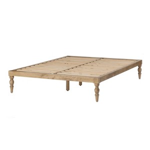 MH London Rhonda 13.5" Mid-Century Modern Queen Solid Wood Platform Bed - 1 of 1