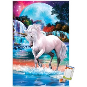Trends International PD Moreno - Fine Art - Unicorn Unframed Wall Poster Prints - 1 of 4