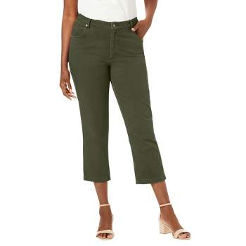 SPORTSCRAFT Eva Capri Pants Women's Size 16 Green