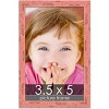 PosterPalooza | Photo Size Shabby Chic Pink Picture Frame - UV Acrylic, Foam Board Backing, Hanging Hardware - 2 of 4