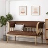 Loyning Traditional Upholstered Tufted Loveseat - Christopher Knight Home - 2 of 4