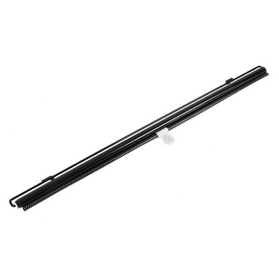 Unique Bargains Retractable Windshield Roller Blind PVC Automotive Sunshades Black 1 Pc