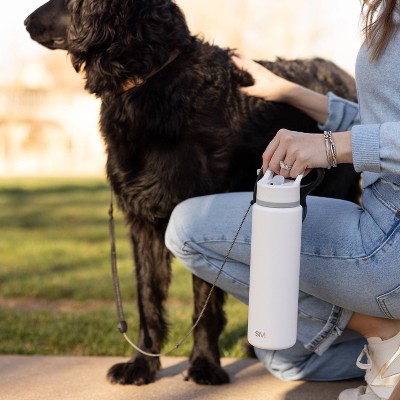 Simple Modern 30oz Summit Winter Water Bottle White