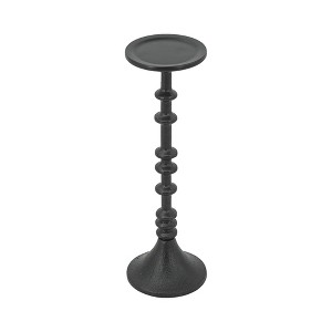 AZL1 Life Concept Candle Holders, Tall Spindle Iron Holder for Farmhouse Dining Table and Living Room Mantel Display, Black, 4"*4"*13.3" - 1 of 4
