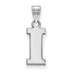 Black Bow Jewelry 10k White Gold Iowa Hawkeyes NCAA Small Pendant - 1 of 3