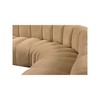 Meridian Furniture,Arc Velvet Modular Sofa - 3 of 4