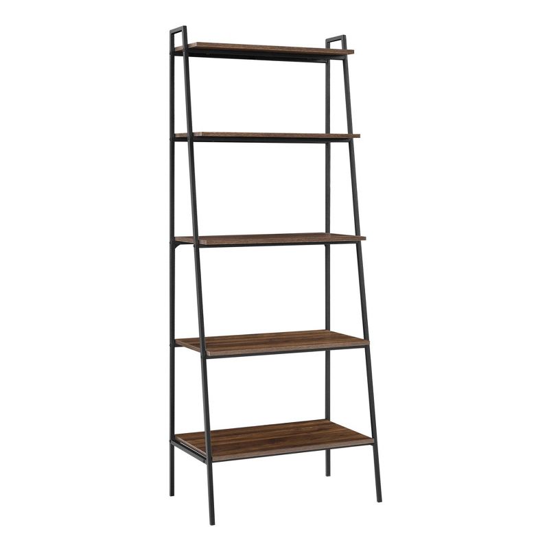 72" Open Storage Ladder Bookshelf - Saracina Home, 3 of 11
