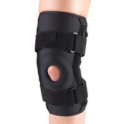 OTC Knee Stabilizer with R.O.M. Hinged Bars, Orthotex, Open Patella, Adjustable Extension