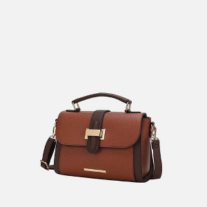 MKF Collection Willa Solid and Color-Block Women’s Shoulder Satchel Bag by Mia K - 1 of 4