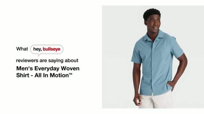 Men&#39;s Everyday Woven Shirt - All In Motion&#8482;, 2 of 5, play video