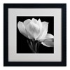 Trademark Fine Art - Michael Harrison 'Gardenia' Matted Framed Art - 2 of 3