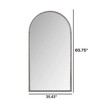 NicBex Arched Full Length Mirror for Bedroom,Full Body Mirror with Supporting Feet,Floor Mirror for Living Room,Entryway,Cloakroom - 3 of 4