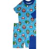 Super Mario Little/Big Boy's 4-Piece Cotton Pajama Sets - 4 of 4