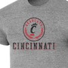 NCAA Cincinnati Bearcats Men's Gray Tri-Blend T-Shirt - 3 of 3