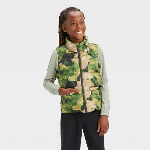 Men's Quilted Puffer Vest - All In Motion™ Black M : Target