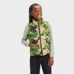 Boys' Puffer Vest  - All in Motion™ Olive Green S