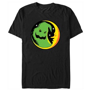 Men's The Nightmare Before Christmas Oogie Boogie Crescent Moon T-Shirt - 1 of 4