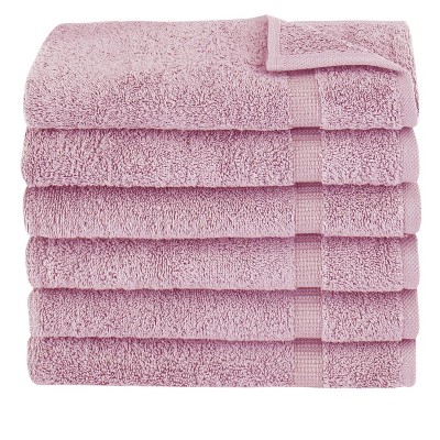 Classic Turkish Towels Amadeus 6 Piece Hand Towel Set - 16x27, Brown Rice :  Target