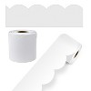Carson Dellosa Education White Rolled Scalloped Bulletin Board Borders, 65 Feet Per Roll, Pack of 3 - 3 of 4