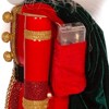 Kurt Adler LED Glowing Plaid Christmas Tree Nutcracker, 36" - 3 of 3