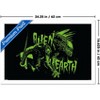 Trends International Alien: Earth (2025) - Green Xenomorph Framed Wall Poster Prints - 3 of 4