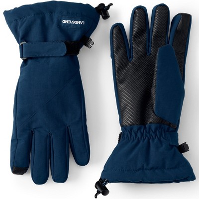 Lands' End Kids Squall Gloves - Medium - Navy