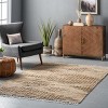 Nuloom Flor Flatweave Tassled Jute Indoor Area Rug Color Natural Size 5' x 8' - 2 of 4
